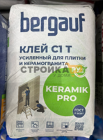 Клей для плитки BERGAUF Keramik Pro, 25 кг фото 2