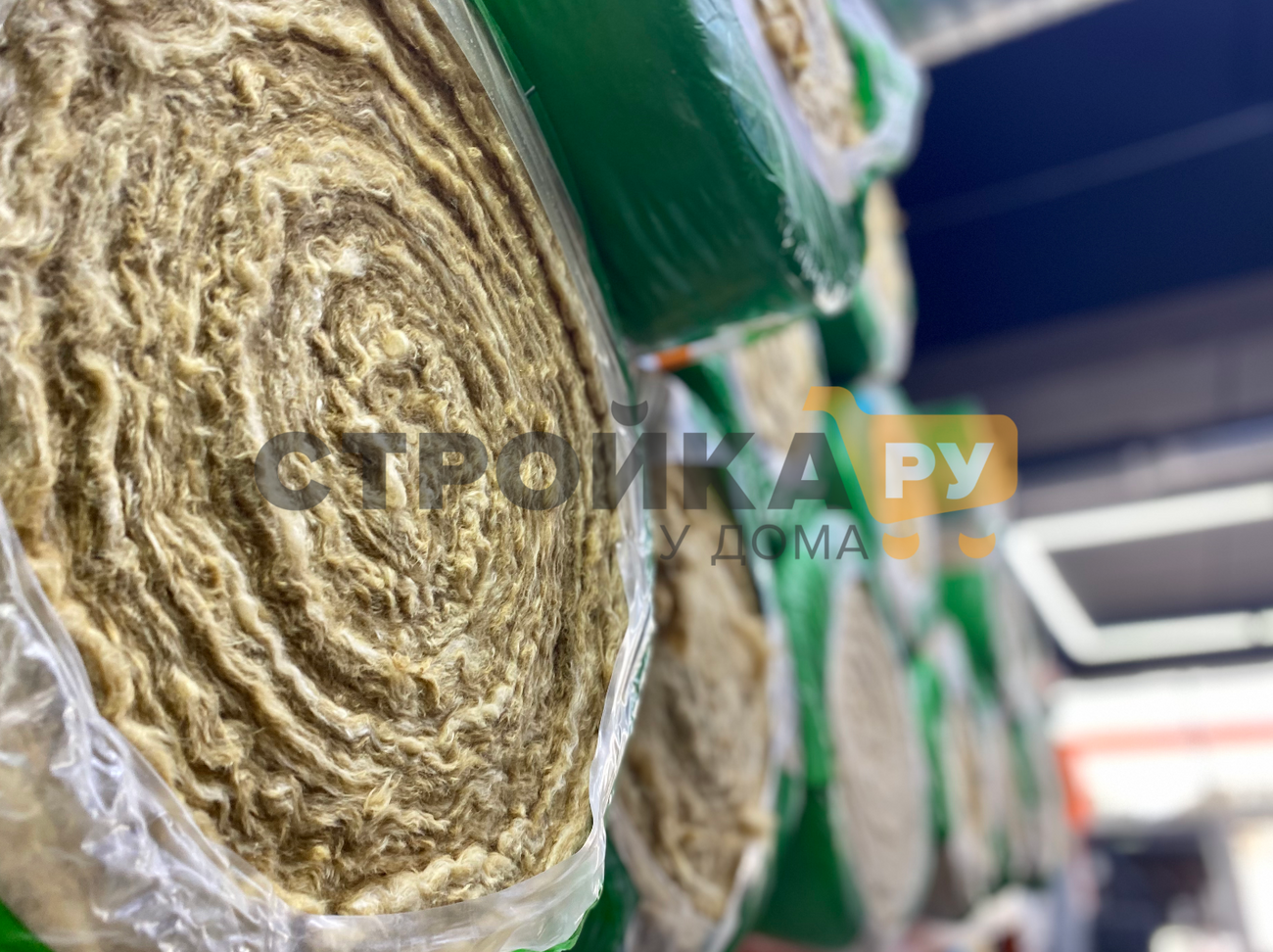 Минвата KNAUF для перекрытий, 50x1220x7380 мм, (рулон/18 м²; 0.9 м³ ...