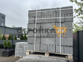 Блок СКЦ-1Р100 390х190х188 мм, пустотелый фото 2