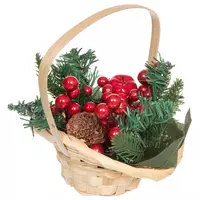 Украшение для стола хвойное 17х19 см