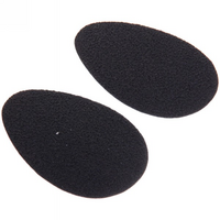 Накладки на обувь противоскользящие, цвет черный, в пакете, 9.5х6 см