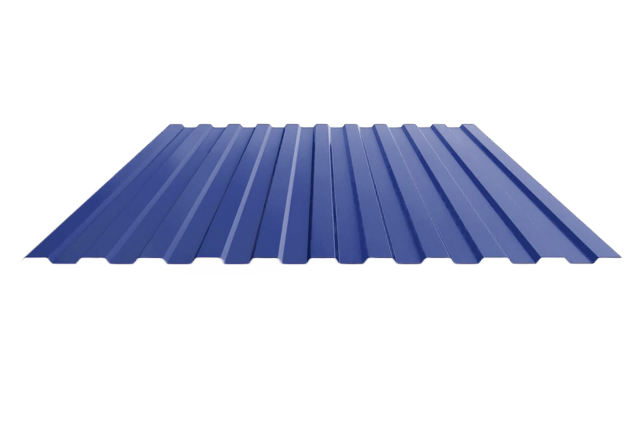 Профлист С-8, синий, 2000х1200х0.45 мм купить в Белгороде недорого ...