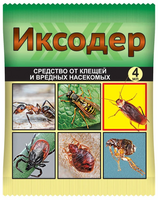 Иксодер от тараканов/муравьев/клопов/блох/клещей, 4 мл