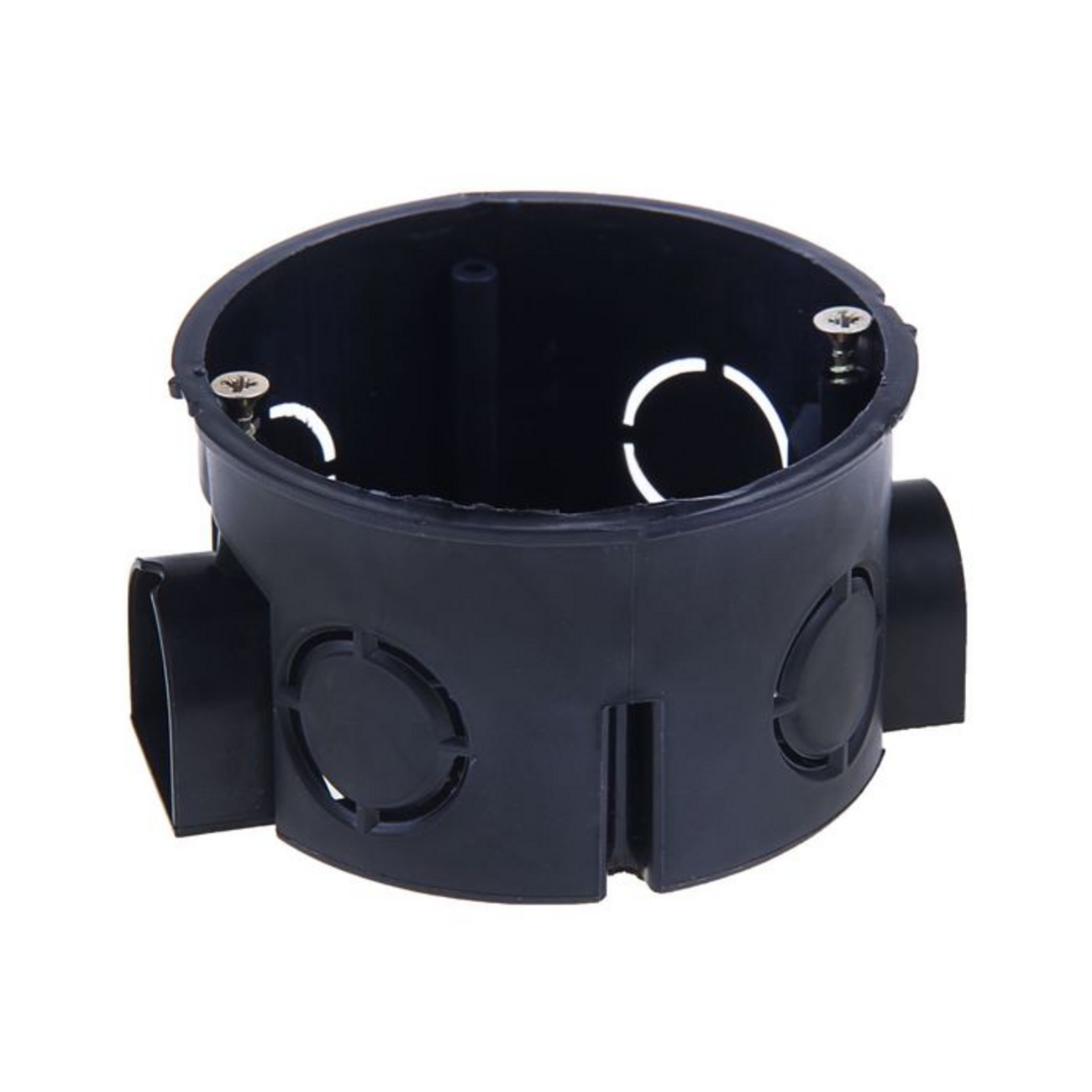 Коробка установочная uplast 010-044 СУ для твердых стен, черная, 68х40 ...