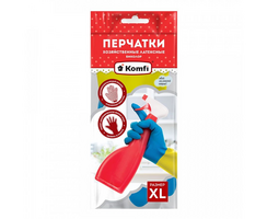 Перчатки хозяйственные латекс 53 гр, пара  XL
