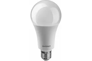 Лампа ОНЛАЙТ ЛОН A60/A70, E27, 25W (2100Lm) 4000K, 4K, 124x60, ОLL-A70-25-230-4K-E27, 61954