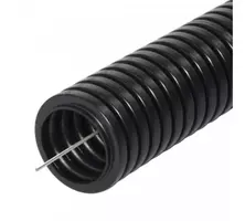 Гофра ПНД ЭРА GOFR-20-25-HD (черный) ПНД d 20мм с зондом, легкая 25 м