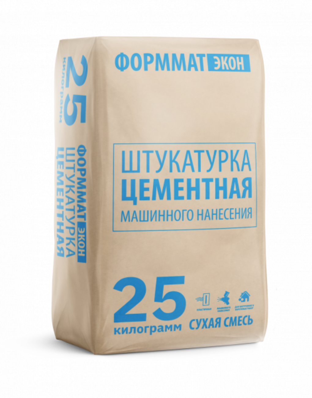 Штукатурка цементная Формматекон 25 кг купить в Белгороде недорого ...