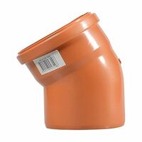 Отвод 110/30°, рыжий, RTP