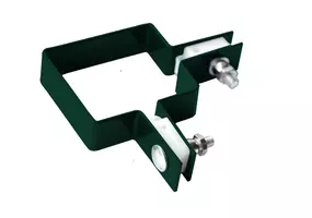 Крепление хомут 62х55 угловой (зеленый)