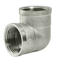 Уголок 1/2'' вн/вн никель