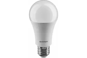 Лампа ОНЛАЙТ ЛОН, A60, E27, 20W (1800lm) 6500K, 124x60, OLL-A60-20-230-6,5K-E27, 61159