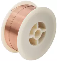 Проволока сварочная Bridge омедненная 0.8 мм, 1 кг 