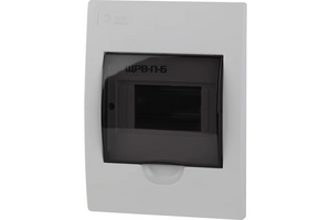 ЭРА SIMPLE бокс (корпус) пластик ЩРВ-П-6 модулей, встраиваемый IP41