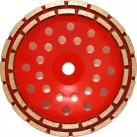 Чашка алмазная 230 сегментная, двухрядная 