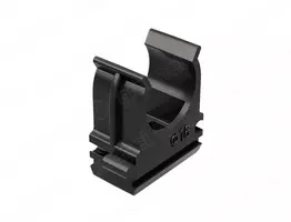 Крепеж-клипса GREENEL GE50140, d16мм, для жестких и гофрированных, труб, черная