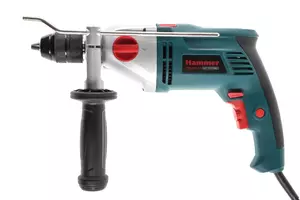 Дрель ударная Hammer Premium UDD 1100Вт 13 мм, 0-2800/0-1100 об\мин, 2 скорости, кейс 