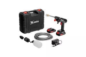 Моечная машина высокого давления аккумуляторная MTX А-21-02, 40 бар, 4 л/мин, Li-ion 21 В, 2 акк