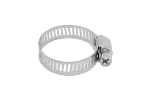 Хомуты червячные просечные оцинкованые, 20-32 мм