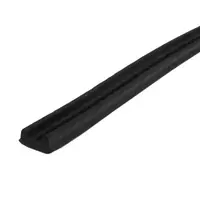 Уплотнитель E-профиль 9х4 мм, черный