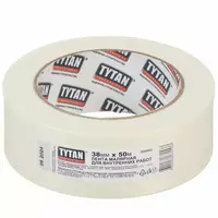 Лента малярная Tytan (крепп скотч) 38 мм, 50 м