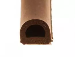Уплотнитель Windoor D 9х7.5 мм, коричневый