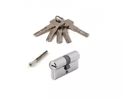 Цилиндровый механизм AVERS ZM-60-CR, хром, перфо кл/кл. 5кл