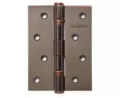 Петля дверная АЛЛЮР 2043 2BB-FHP AC, медь 101х76 мм