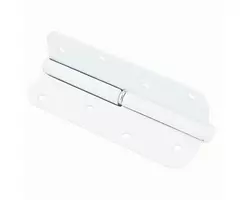 Петля накладная Кунгур ПН1-130, белая, правая