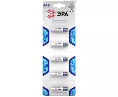 Батарейка ЭРА LR03/286 Super Alkaline Strip BL5 4121