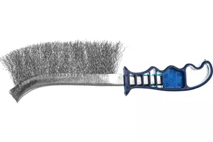  Щетка КОБАЛЬТ 240 мм, металлическая с пластиковой ручкой 