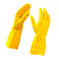 Перчатки хозяйственные, прочный латекс, М
