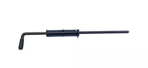 Засов дверной с пружиной, пластиковая ручка, 500мм, 3Г-500, 13мм, Калуга