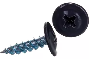 Саморез ПШ 4.2х13 мм, острый, RAL7024 серый графит 