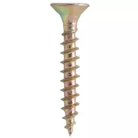  Шуруп универсальный желтый, 4.0x50 мм 