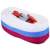 Трос буксировочный Pobedit Motor 5т, 2 крюка, 5м, в пакете