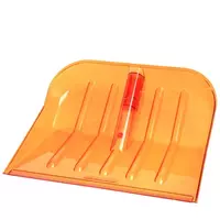 Лопата снеговая ОНЕСТ ЛПК-03, поликарбонат 432х420 мм, под черенок d-32 мм 