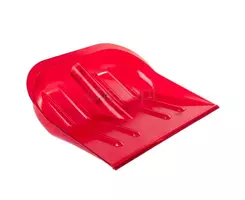 Лопата снеговая поликарбонат 440х370 мм, под черенок d-32 мм 