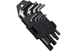 Набор шестигранников Vertex HEX №3 маленький, длина 12 см размер от 1.5 мм до 10 мм, 9 шт