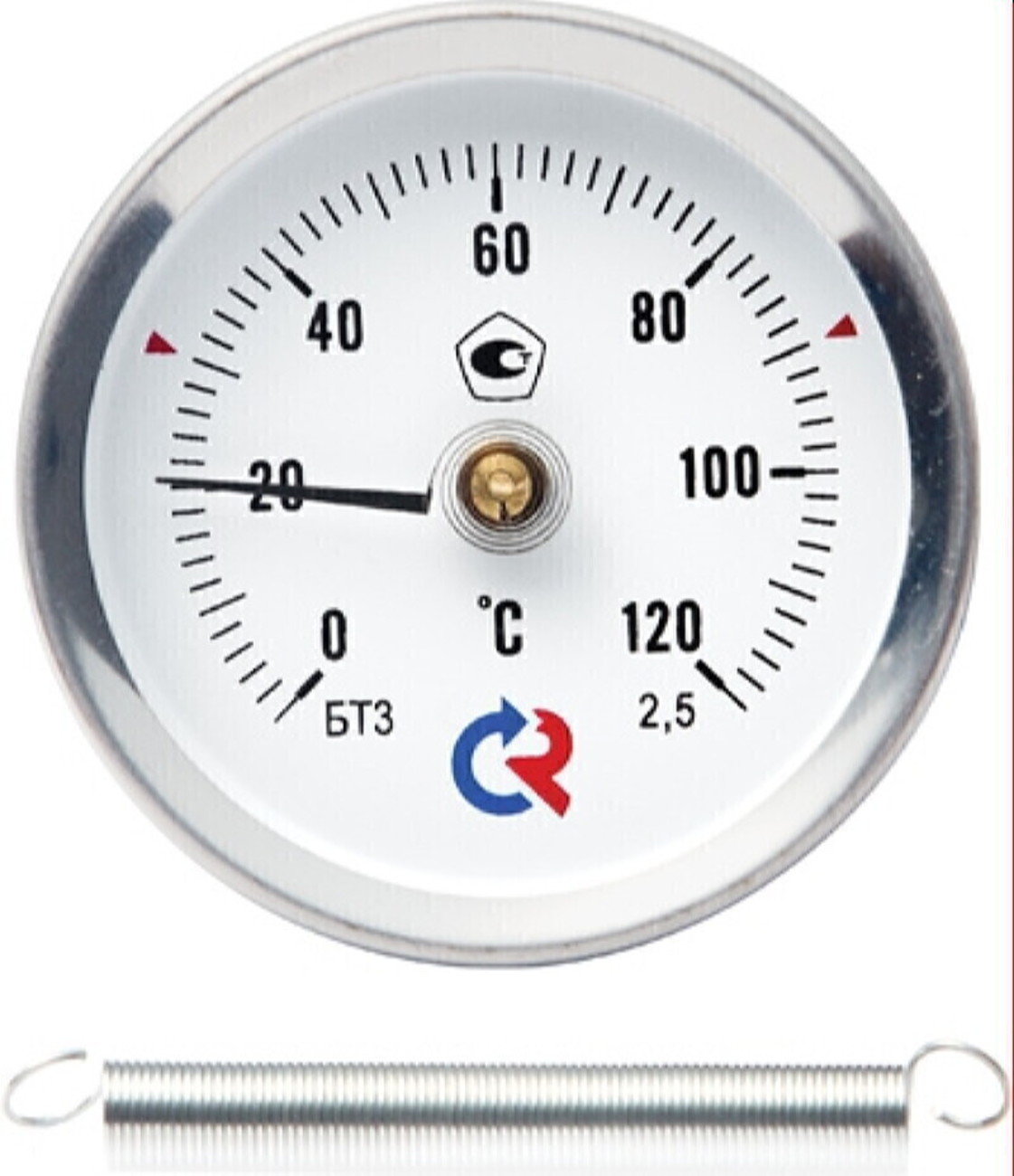 Rosma Термометр  накладной БТ-30 1/2 0-120* с пружиной