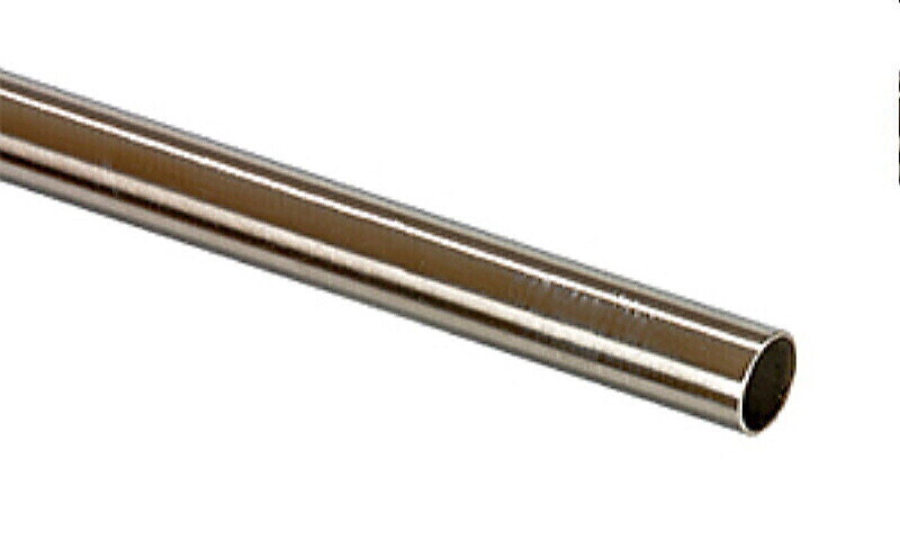 Valtec Трубка стальная хромированная Ду15мм, L=1м VT.ADI01