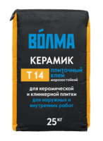 Клей для плитки ВОЛМА - Керамик, 25 кг