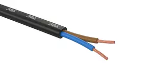 Провод ШВВП (2х0.75мм) (бухта 10м) ГОСТ чёрный ЭРА