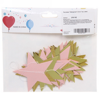 Растяжка «Звездочка», микс, 7 см, 2.5 м фото 2