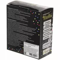 Гирлянда для дома MINI 5 м, 100 ламп, 8 режимов, зеленый провод IP-20, мультицвет фото 2