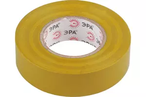 Изолента ЭРА ПВХ 15/20 желтая 0.15х15 мм, 20 м  фото 2