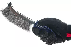  Щетка КОБАЛЬТ 240 мм, металлическая с пластиковой ручкой  фото 2