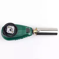 Горелка газовая с пьезоподжигом Luxlite XHG 1005, зеленая фото 2