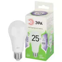 Лампа светодиодная ЭРА GREEN LINE, LED, Е27/А60, 25W, 6500K фото 2