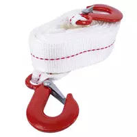 Трос буксировочный Pobedit Motor 2.5т, 2 крюка, 5м, в пакете фото 2